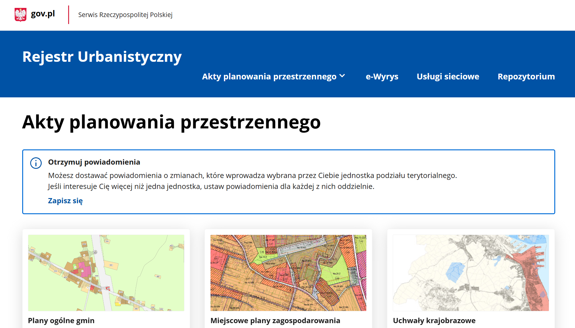 Chcą coś zmienić w Twojej okolicy? Ustaw alert w Rejestrze Urbanistycznym